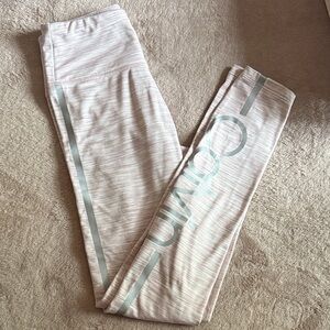 Calvin Klein Light Pink Leggings with Grey Detail